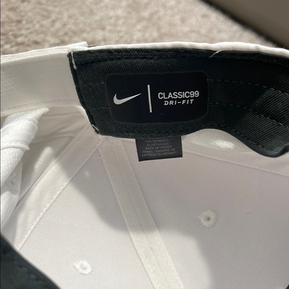 NWOT Nike Classic White Cap - Picture 5 of 8